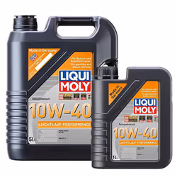 Liqui Moly 10W40 Engine Oil 6L Leichtlauf Performance 2536 ACEA A3 B3 MB 229.1