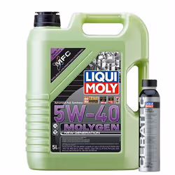 Liqui Moly MOLYGEN 5W-40 ACEA A3/B4 VW BMW AUDI PORSCHE 5L + CERA TEC - 300ml