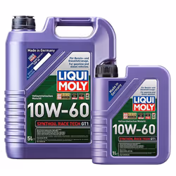 Liqui Moly 10W-60 Fully Synthetic Engine Oil Synthoil Race Tech Gt1 6L