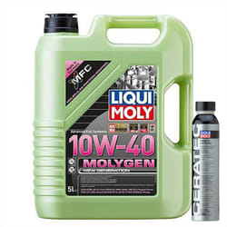 LIQUI MOLY - MOLYGEN NEW GENERATION 10W-40 - 5L  + CERA TEC - 300ml