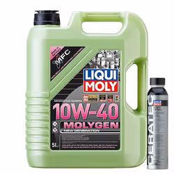 LIQUI MOLY - MOLYGEN NEW GENERATION 10W-40 - 5L  + CERA TEC - 300ml