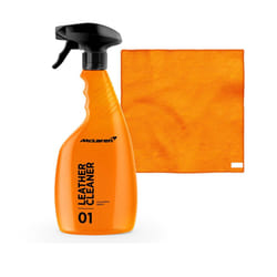 MClaren 500ml Leather Cleaner +Standard Micro Fiber Cloth