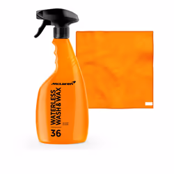 McLaren Waterless Wash & Wax 500ml + Standard Micro Fiber Cloth