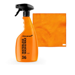 McLaren Waterless Wash & Wax 500ml + Standard Micro Fiber Cloth