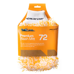 McLaren Wash & Wax 500ml + Microfibre Wash Mitt +  Jumbo Drying Towel