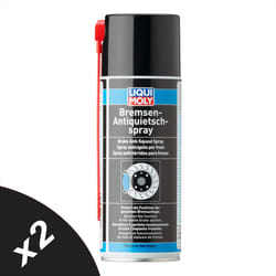 Liqui Moly Brake Anti-Squeal Spray Anti-Seize Grease Aerosol 2x400ml