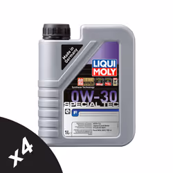 Liqui Moly Special Tec F 0W30 Fully Synthetic Engine Oil ACEA C2 API SN 4x1L