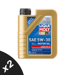 Liqui Moly LONGLIFE III 5W30 Fully Synthetic Engine Oil ACEA C3 API SN 2x1L