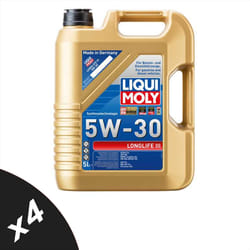 Liqui Moly LONGLIFE III 5W30 Fully Synthetic Engine Oil ACEA C3 API SN 4x5L