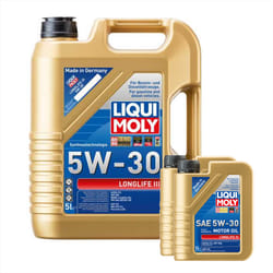 Liqui Moly LONGLIFE III 5W30 Fully Synthetic Engine Oil ACEA C3 API SN 7L