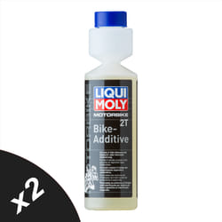 Liqui Moly Motorbike Scooter 2T Bike Additive Fuel System Cleaner 2x250ml