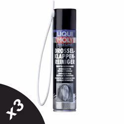 Liqui Moly Pro Line Throttle Valve Cleaner Intake Deposit Cleaner 3x400 ml