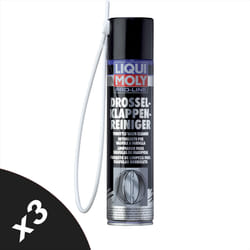 Liqui Moly Pro Line Throttle Valve Cleaner Intake Deposit Cleaner 3x400 ml