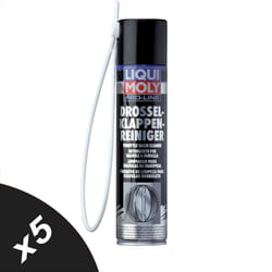 Liqui Moly Pro Line Throttle Valve Cleaner Intake Deposit Cleaner 5x400 ml