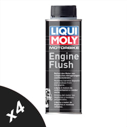 Liqui Moly 1657 Motorbike Engine Flush Cleaner Oil Additive 4x250ml