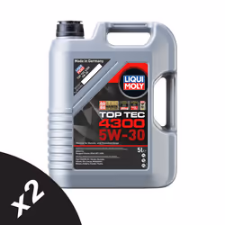 Liqui Moly 5W30 Fully Synthetic Engine Oil TOP TEC 4300 ACEA C2/C3 API SP 2x5L