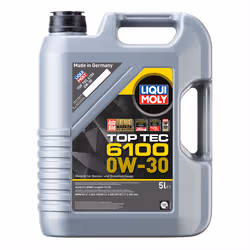 Liqui Moly Top Tec 6100 0w30 Fully Synthetic Engine Oil ACEA C2, API SP 2x5L
