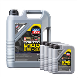 Liqui Moly Top Tec 6100 0w30 Fully Synthetic Engine Oil ACEA C2, API SP 9L