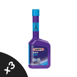 WYNNS Radiator Flush Vehicle Cooling System Cleaner Rust Remover  3x325ml