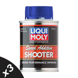 Liqui Moly Motorbike ATV Speed Shooter Fuel Additive Performance Booster 3x80ml