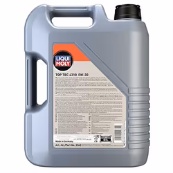 Liqui Moly TOP TEC 4310 0W-30 Semi Synthetic Engine Oil ACEA C2 3x5L