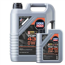 Liqui Moly TOP TEC 4310 0W-30 Semi Synthetic Engine Oil ACEA C2 6L