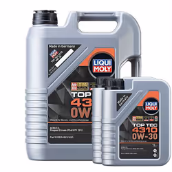 Liqui Moly TOP TEC 4310 0W-30 Semi Synthetic Engine Oil ACEA C2 7L