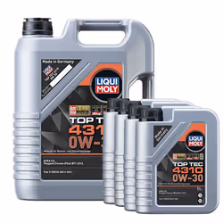Liqui Moly TOP TEC 4310 0W-30 Semi Synthetic Engine Oil ACEA C2 9L