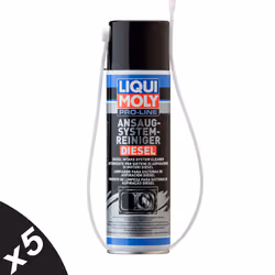 Liqui Moly 5168 Pro-Line Intake System Cleaner Diesel EGR Cleaner 5x400ml