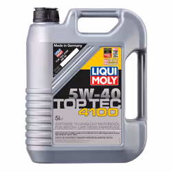 Liqui Moly 5w40 Fully Synthetic Engine Oil TOP TEC 4100 ACEA C3 API SN 3x5L