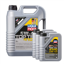 Liqui Moly 5w40 Fully Synthetic Engine Oil TOP TEC 4100 ACEA C3 API SN 7L