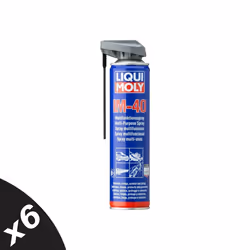 LIQUI MOLY LM 40 Multi-Purpose Spray Lubricates Cleans & Protects 6x400ml