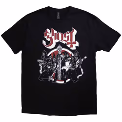 Ghost Road to Rome T Shirt - XXL, Black