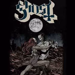 Ghost Dance Macabre T Shirt - L, Black