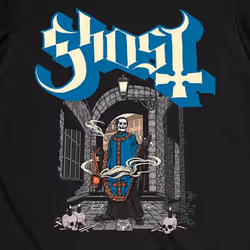 Ghost Incense T Shirt - XXL, Black