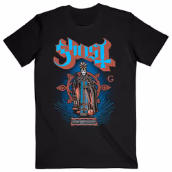 Ghost Habemus Papam T Shirt - XL, Black