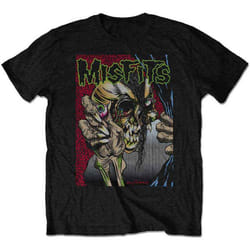 Misfits Pushead Band Logo T Shirt - S, Black