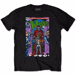 Misfits Trick or Treat T Shirt - S, Black
