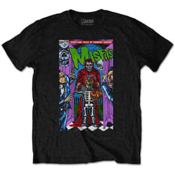 Misfits Trick or Treat T Shirt - XL, Black