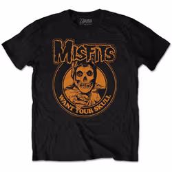 Misfits I Want Your Skull T Shirt - XXL, Black