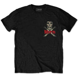 Misfits Machete Band Logo T Shirt - S, Black