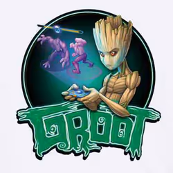 Marvel Comics I Am Groot Gaming T Shirt - XL, White