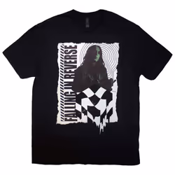 Falling In Reverse 21 Chequered T Shirt - XXL, Black