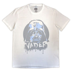 Star Wars Darth Vader Spray Paint T Shirt - M, White