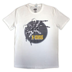 Star Wars X-Wing Graphic T Shirt - L, White