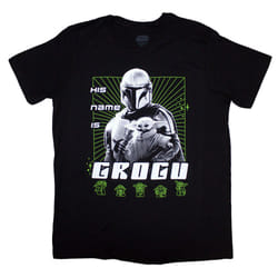 Star Wars The Mandalorian His Name Is Grogu T Shirt - M, Black