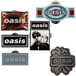 Oasis Band Logo Pin Badge Gift Set