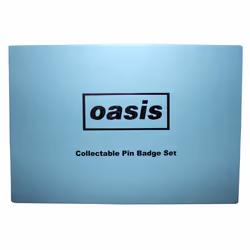 Oasis Band Logo Pin Badge Gift Set