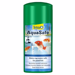 Tetra Pond AquaSafe, Makes Tap Water Safe for Pond Fish, 500 ml
