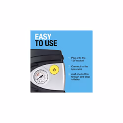 Ring RAC610 In-Car Air Compressor for Cars and Commercial Vehicles 12 V / 85 W / 100 psi / 7 bar